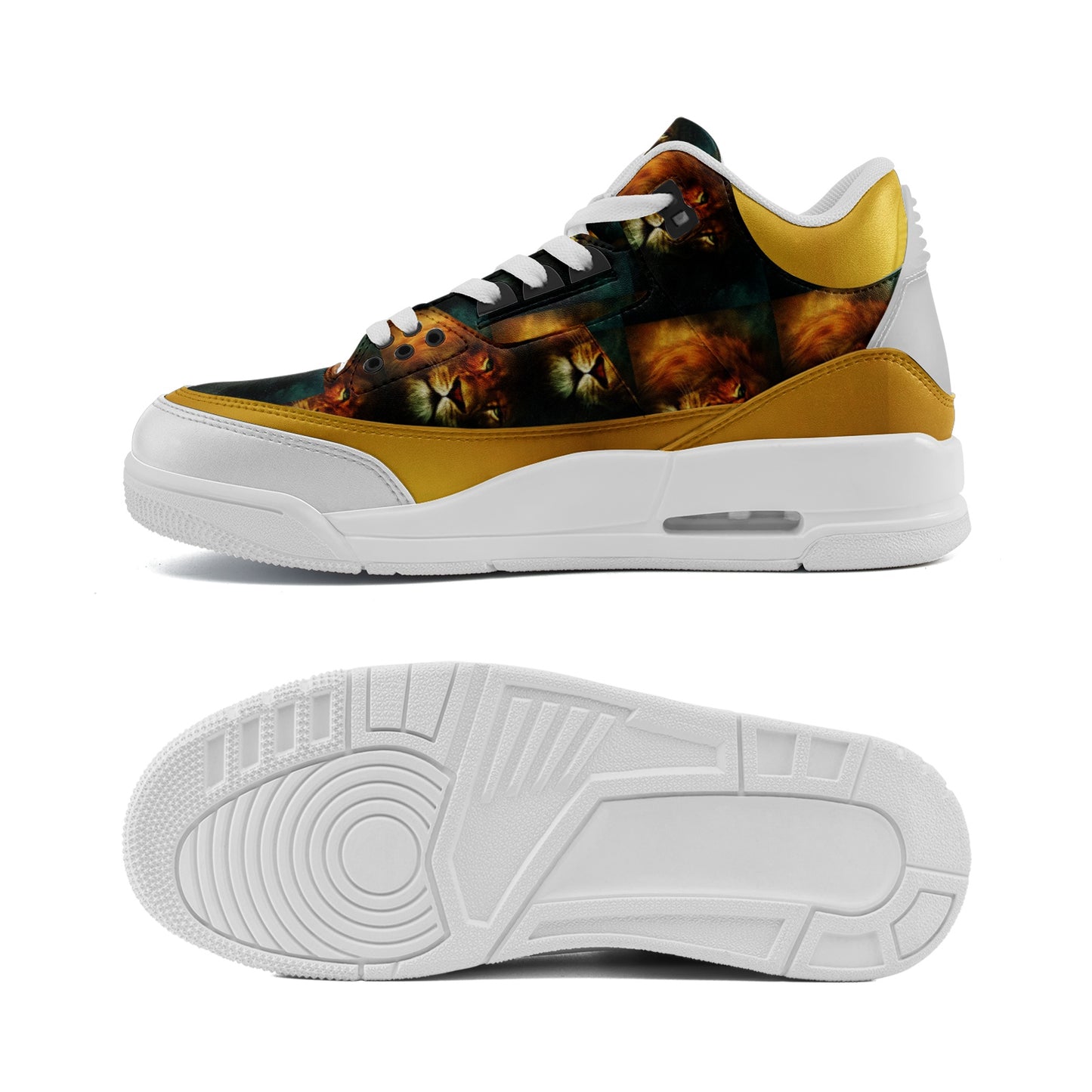 Unisex Non Slip Sneakers Lace Up Fashion Shoes SHINE