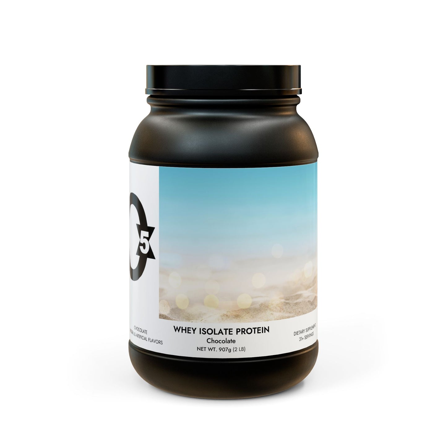 Whey Isolate Protein Supplement (907g, 2lb)
