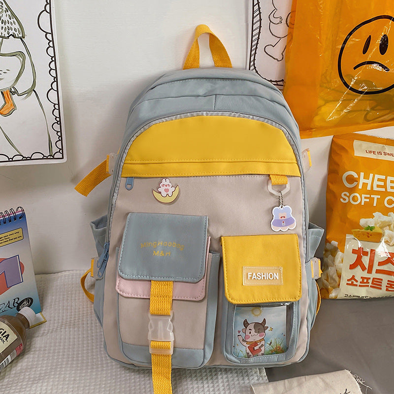 Large Capacity Schoolbag Mori College Style Soft Girl Backpack