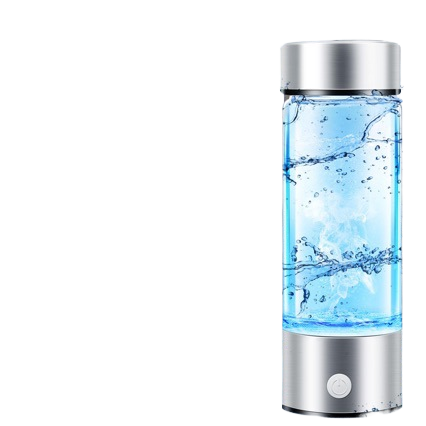 Portable hydrogen water cup and hydrogen water cup