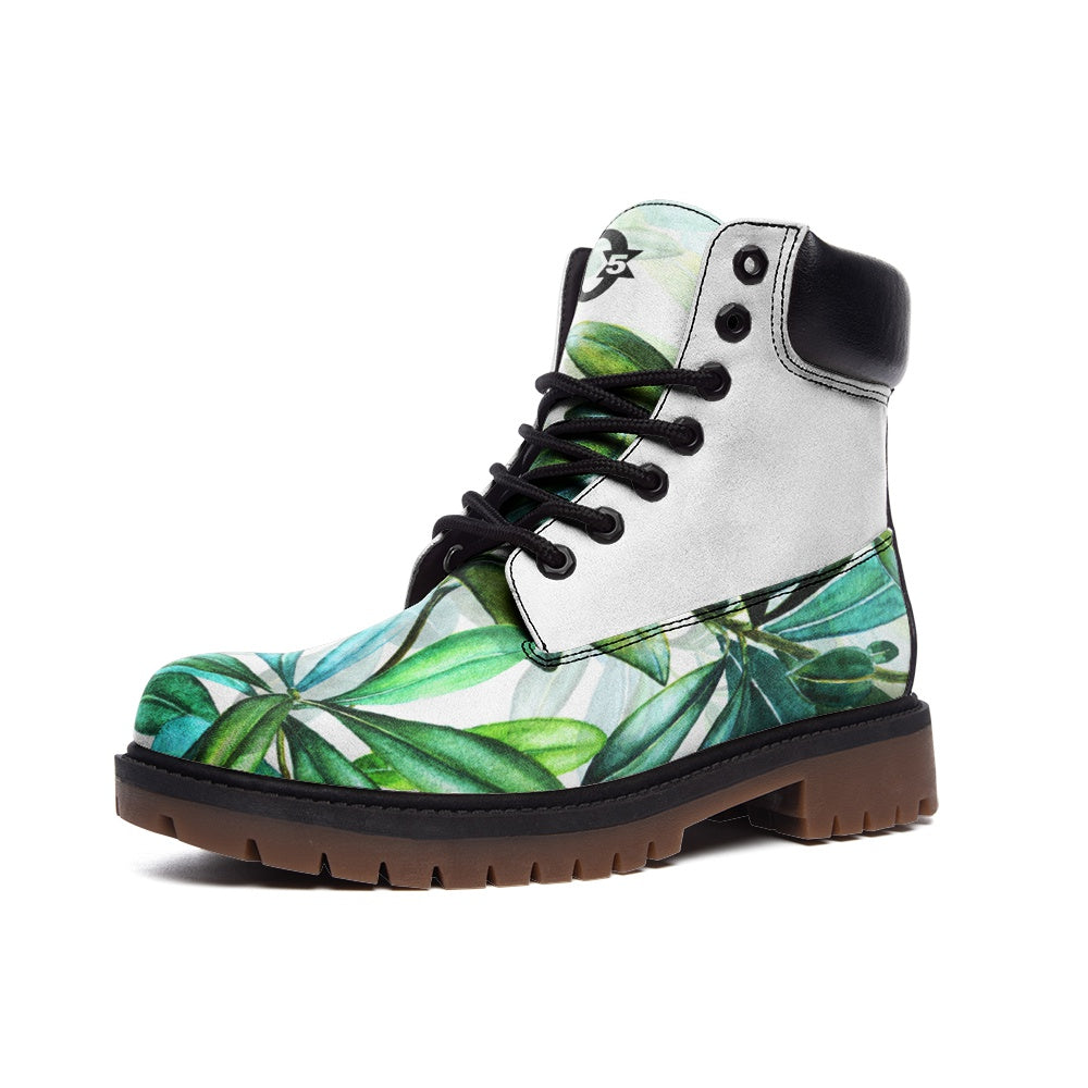 Casual Leather Lightweight boots ROYAL