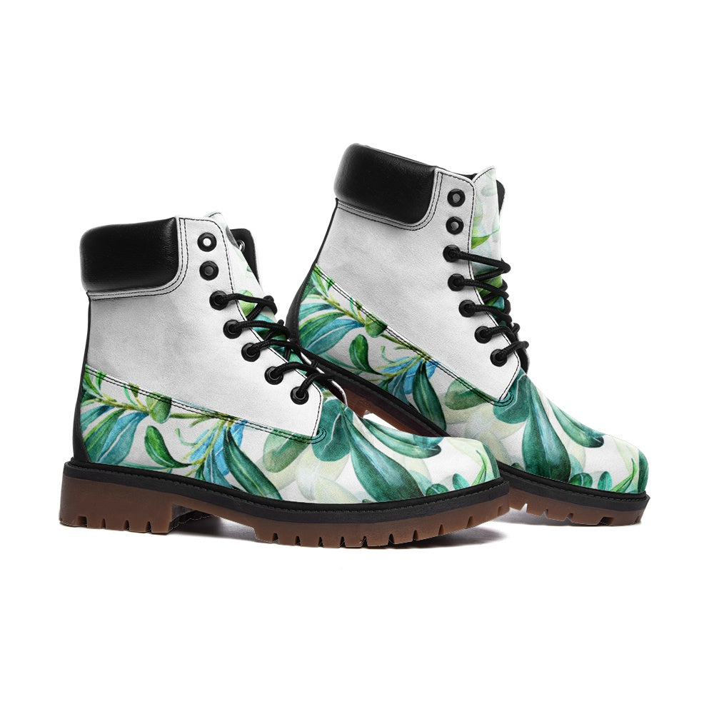 Casual Leather Lightweight boots ROYAL