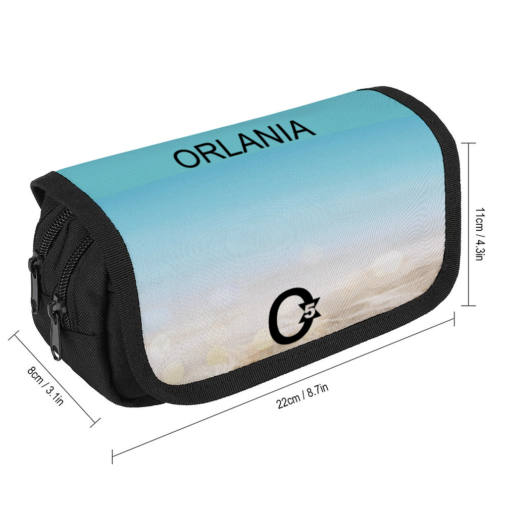 ORLANIA Bags Pencil Case Stationery Pouch 8.7" x 3.1" x 4.3"