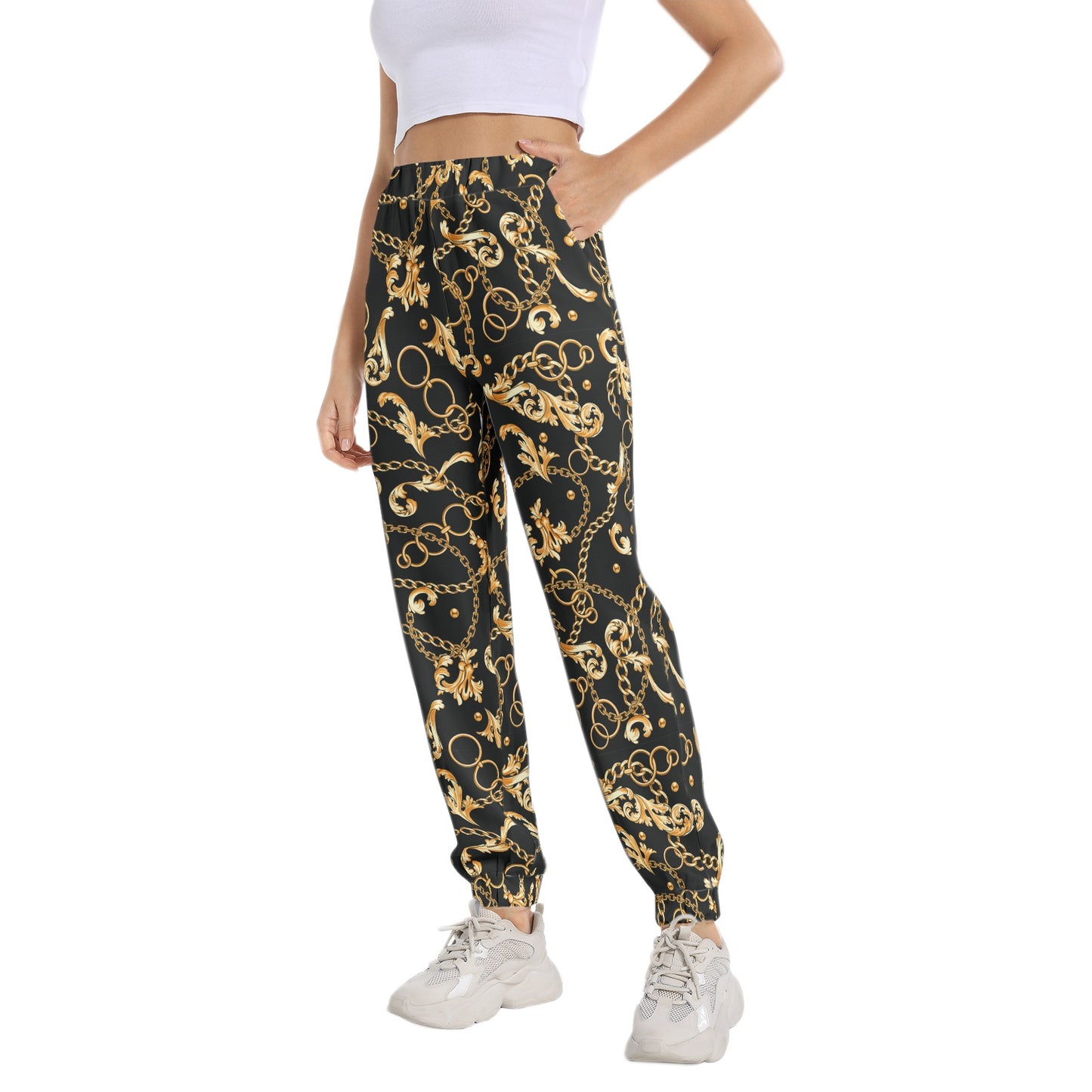 Elastic Waist Tapered Sweatpant RIDER