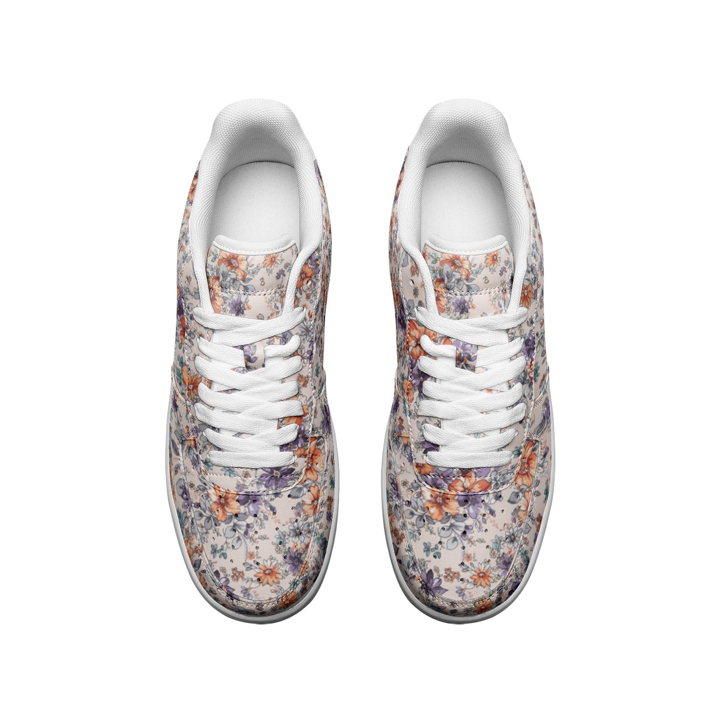 Unisex Low Top Leather Sneakers WILD