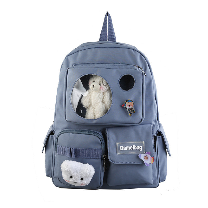 Korean Fashion Harajuku Girl Bear Backpack