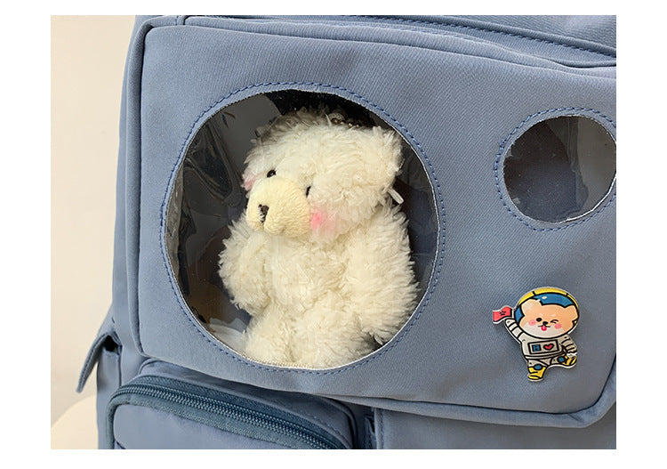 Korean Fashion Harajuku Girl Bear Backpack