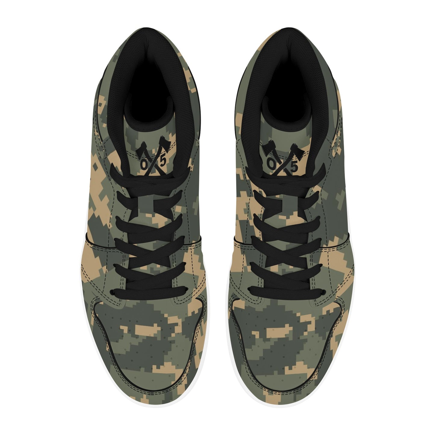 OX5 Snake Shoes High Top Sneakers Men's