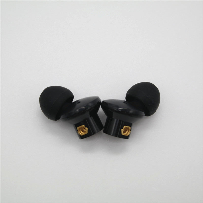 3.5mm In Ear Earphone Double Dynamic Drive HIFI Earphone Bass DJ Metal Earphone Detachable Headset