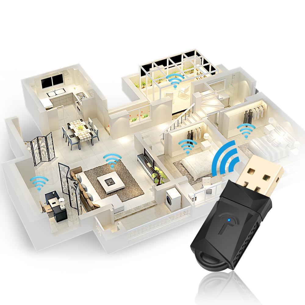 Rocketek 300Mbps wireless USB WiFi adapter/Utral-Fast External wireless wi-fi receiver/Portable network card 802.11n/a/g Dongle