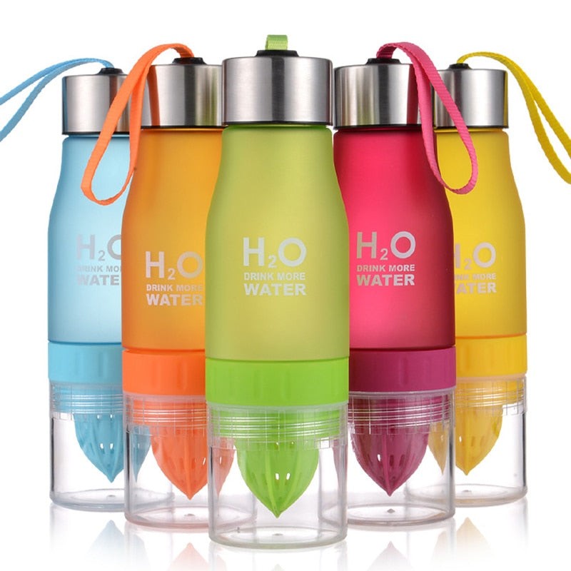 650ml Water Bottle Squeezed Juice Lemon Juice Water Bottle