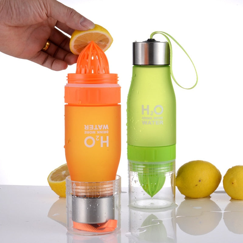 650ml Water Bottle Squeezed Juice Lemon Juice Water Bottle