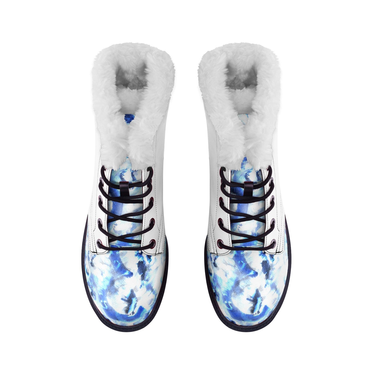 Unisex Lace Up Winter Boots Fashion Comfort GLAMOUR