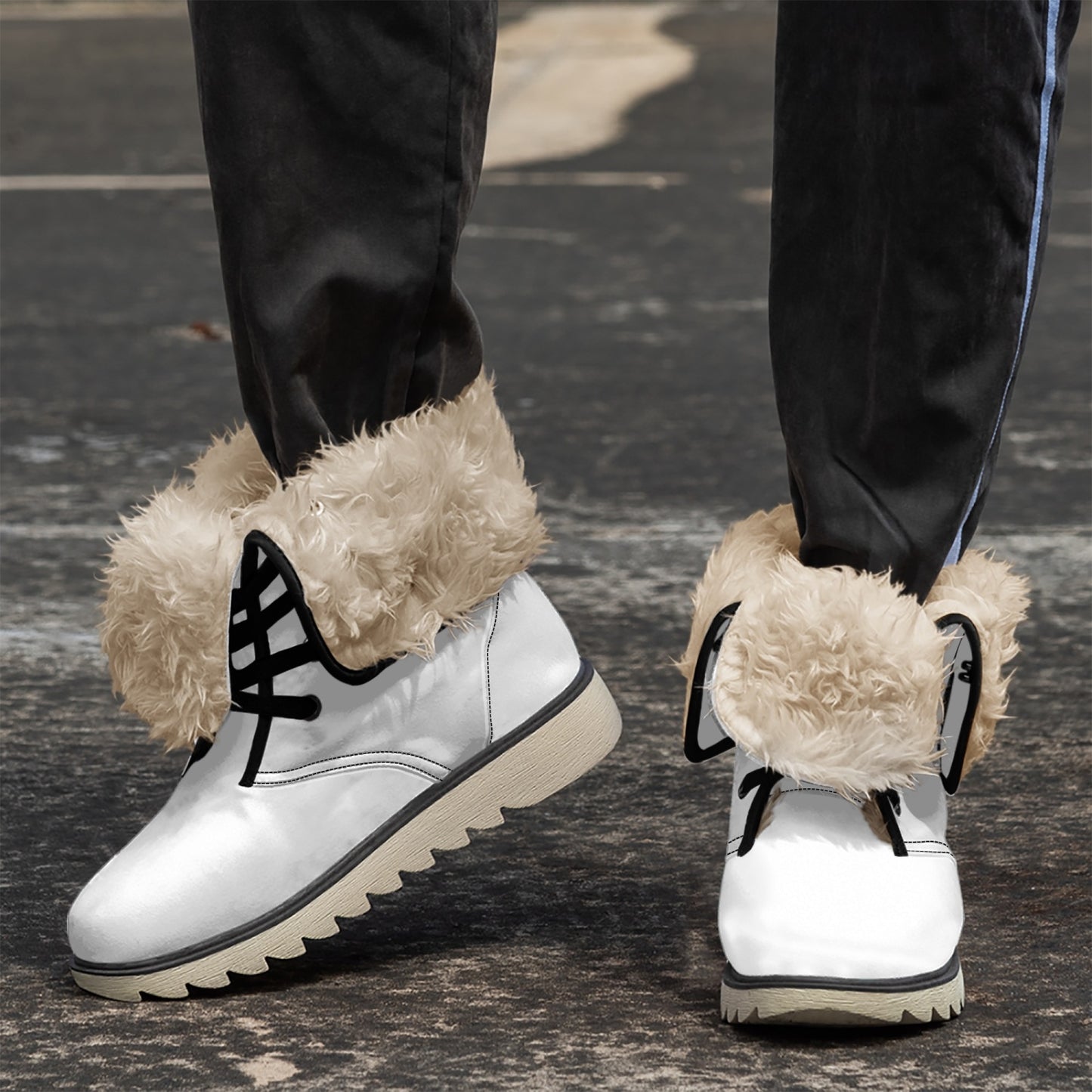 OX5 (UK) Cotton-pad Fur Lining Boots