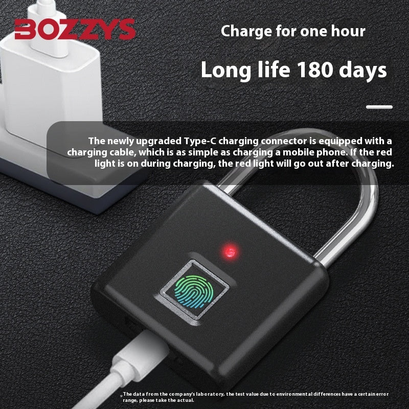 Cadeado Inteligente com Impressão Digital