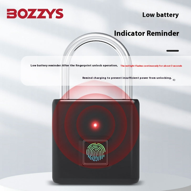 Cadeado Inteligente com Impressão Digital