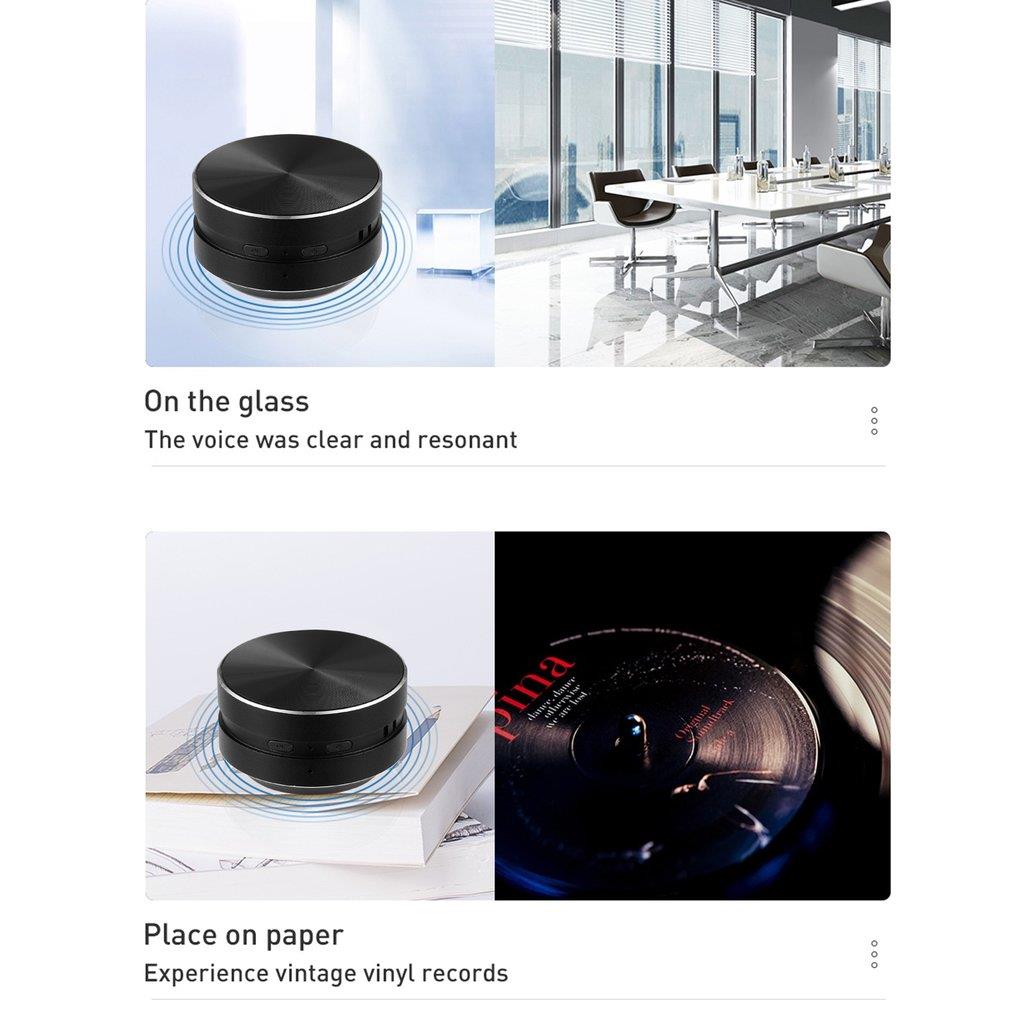 Bone conduction wireless stereo speaker