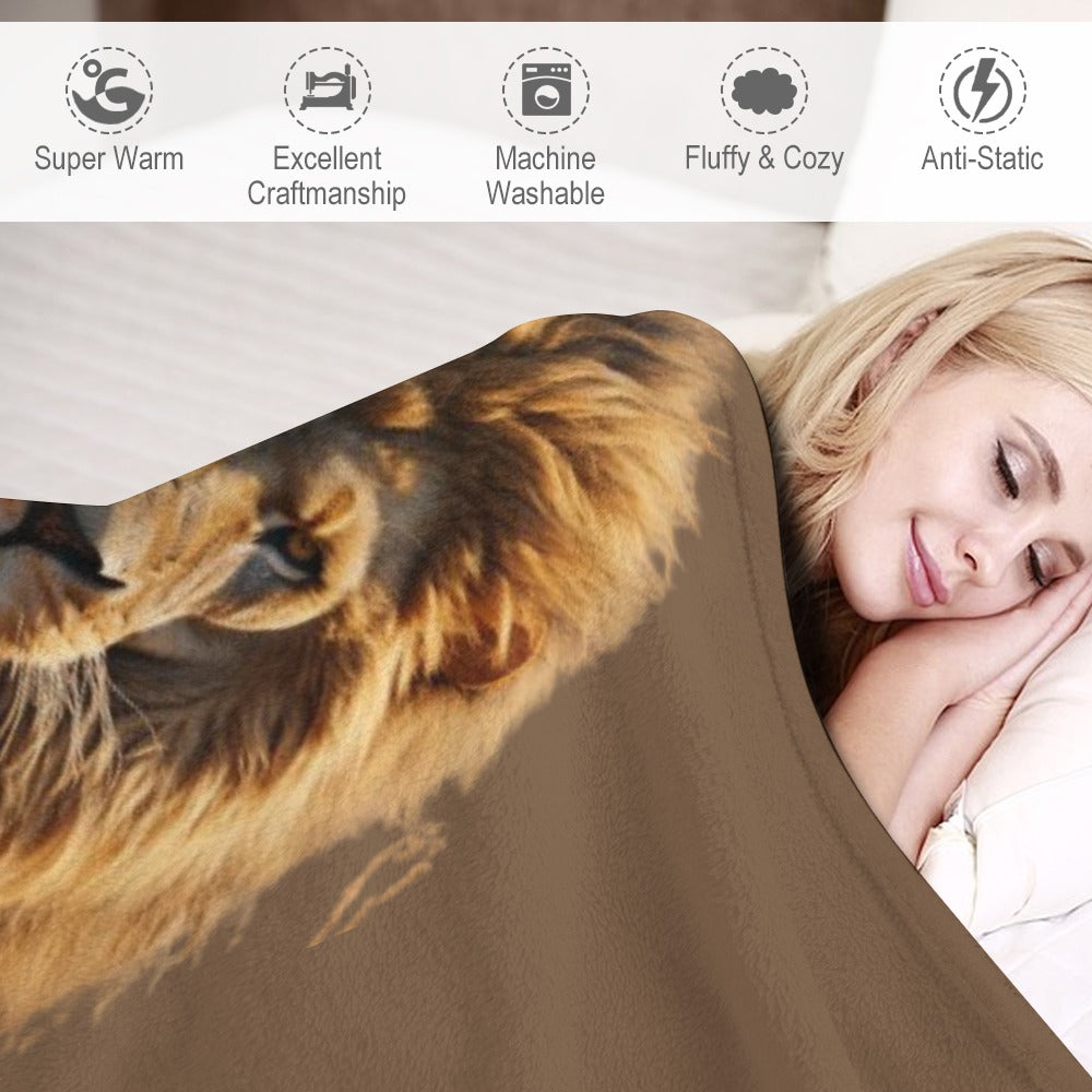 Ultra-Soft Flannel Blanket Multiple Sizes