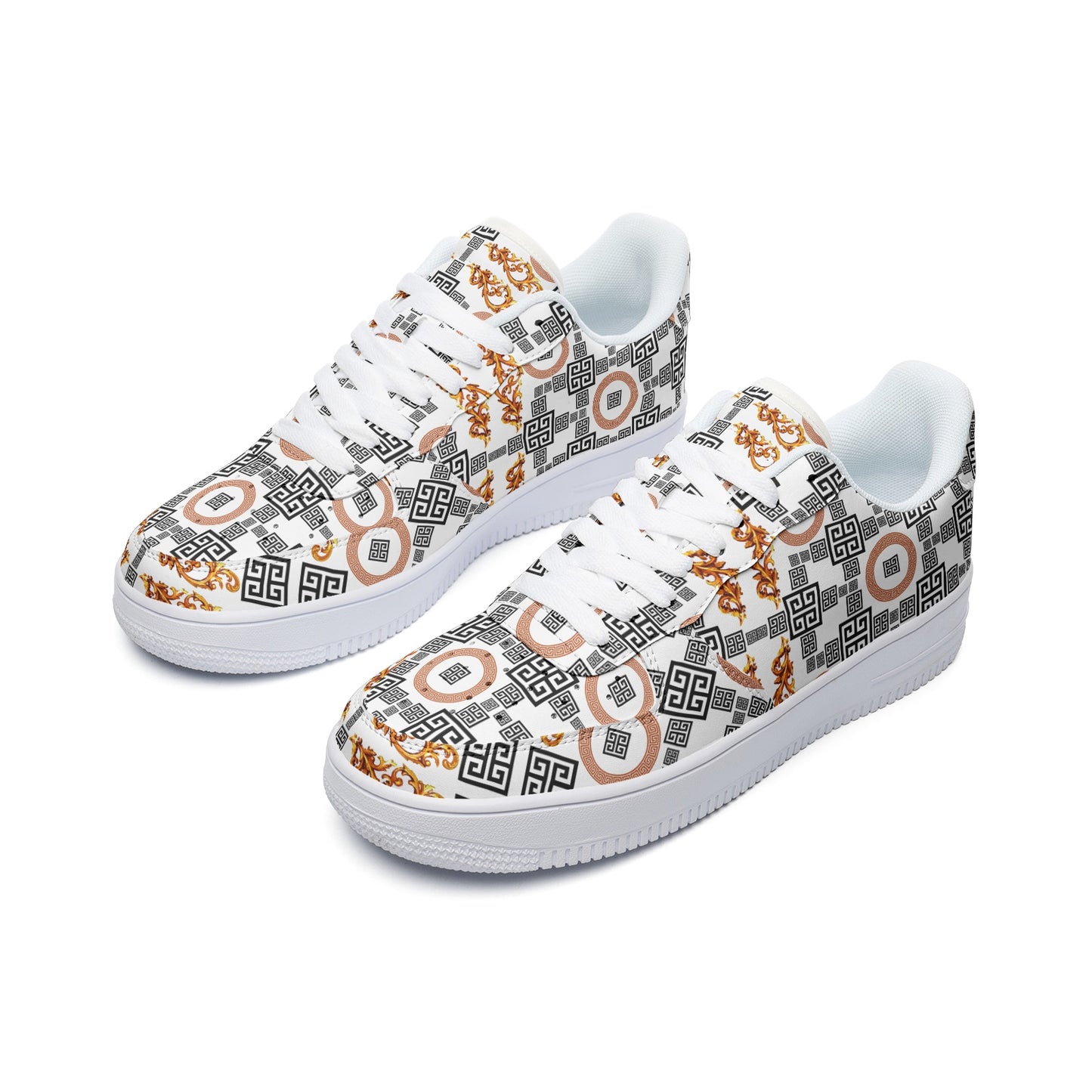 Unisex Low Top Leather Sneakers DESTUR D
