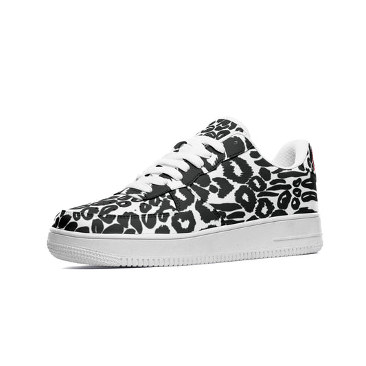 Unisex Low Top Leather Sneakers VIBE C1