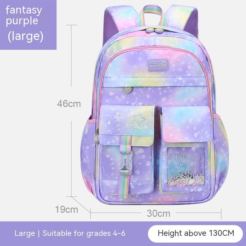 Cute Girl Spine Protection Backpack