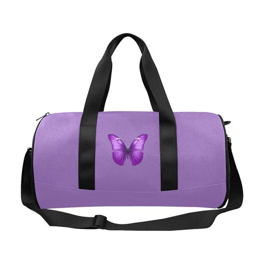 Purple Butterfly Travel Duffel Bags (OX5)