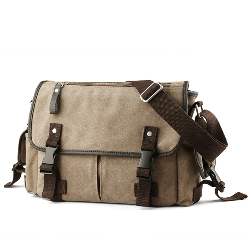 Messenger Bag Fashionable Fashion Casual Student Schoolbag Shoulder Crossbody Bag Korean Canvas Bag Men Shoulder Crossbody Bag