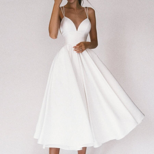 2025 Spring and Summer New Cross-border AliExpress European and American Women's Multi-color Sling Fashion Sexy dress Women