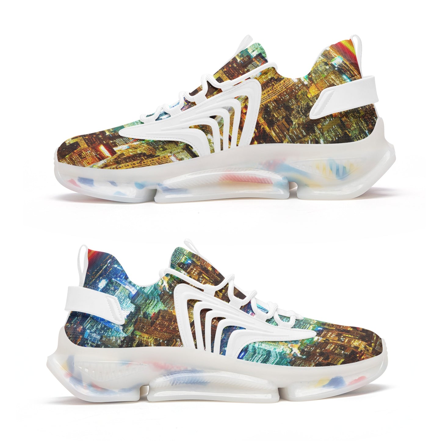 Unisex Low Top Mesh Sneakers OX5-TRIBALL