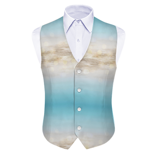 Tecnostar 0 (Men Suit Vest Jacket Fashion Glamour Suit Vest)